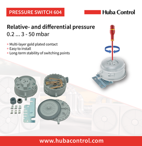 Mechanical pressure switch 604